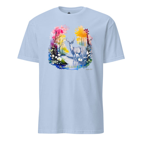 as the deer Christian Bible Verse T-Shirt